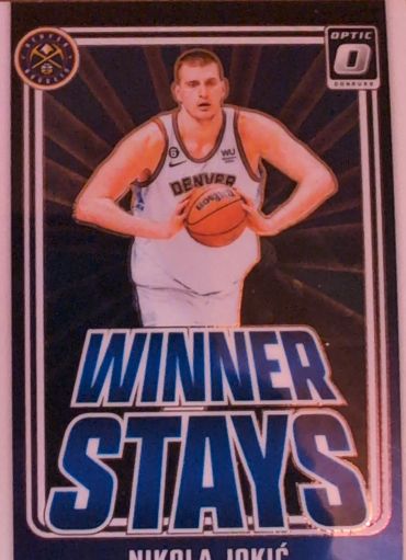 2024-25 Donruss Optic #6 Nikola Jokic Winner Stays — front