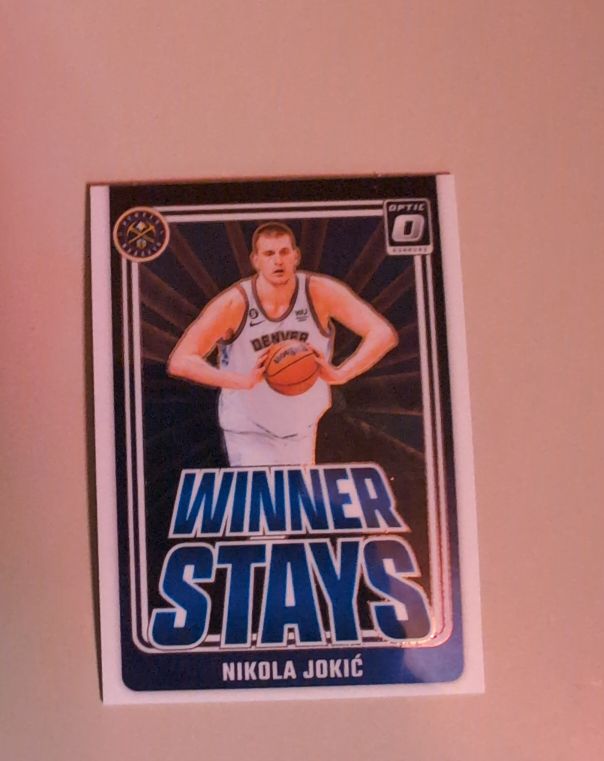 2024-25 Donruss Optic #6 Nikola Jokic Winner Stays — front