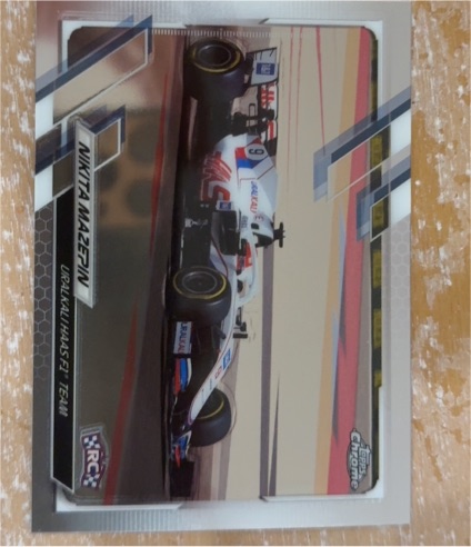 2021 Topps Formula 1 #113 Nikita Mazepin — front