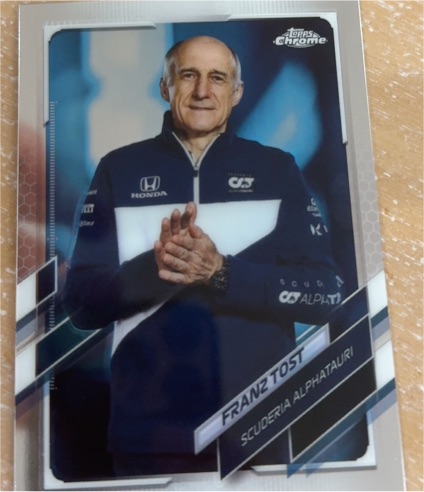 2021 Topps Chrome Formula 1 #88 Franz Tost — front