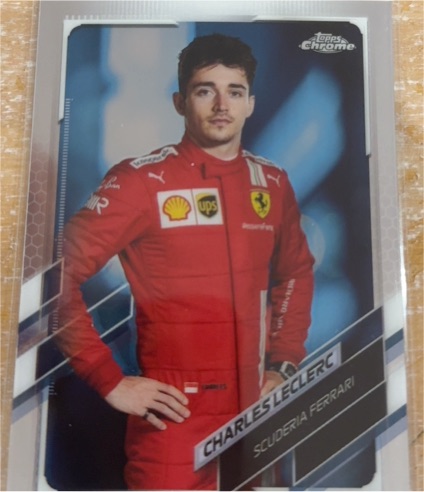 2021 Topps Chrome Formula 1 #11 Charles Leclerc — front