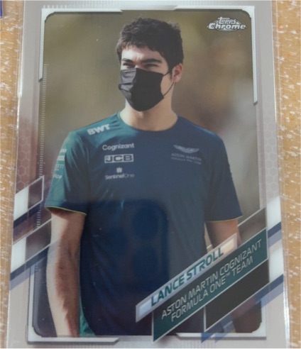 2021 Topps Chrome Formula 1 #24 Lance Stroll — front