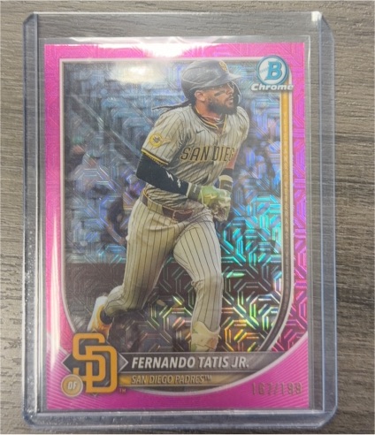 2025 Bowman Chrome #8 Fernando Tatis Jr. — front