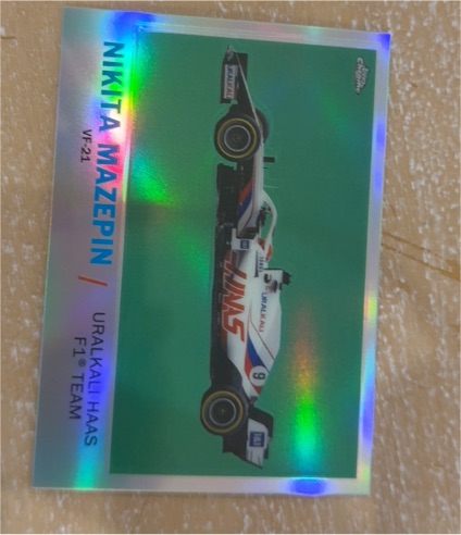 2021 Topps Formula 1 Nikita Mazepin #T61-NM — front