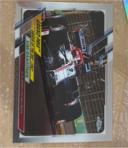 2021 Topps Chrome Formula 1 #159 Kimi Raikkonen — front