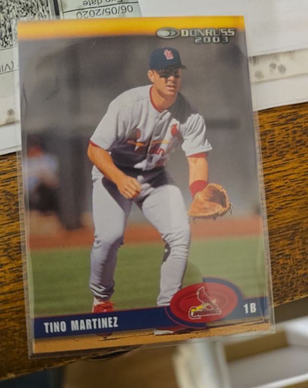 2003 Donruss Tino Martinez — front