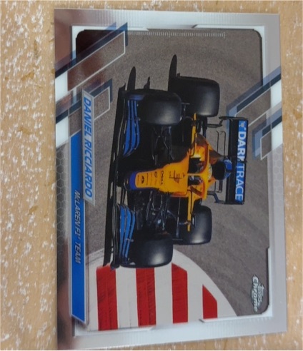 2021 Topps Formula 1 #100 Daniel Ricciardo McLaren F1 Team — front