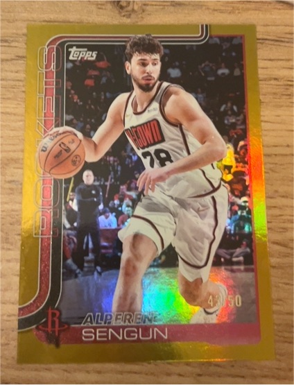 2025-26 Topps #180 Alperen Sengun — front