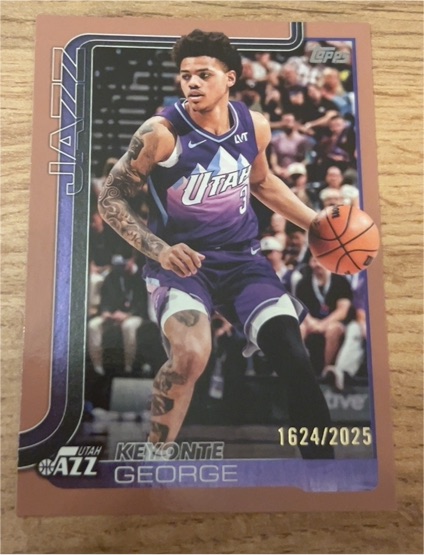 2025 Topps Flagship #1624 Keyonte George — front