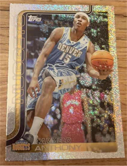 2025-26 Topps #256 Carmelo Anthony — front