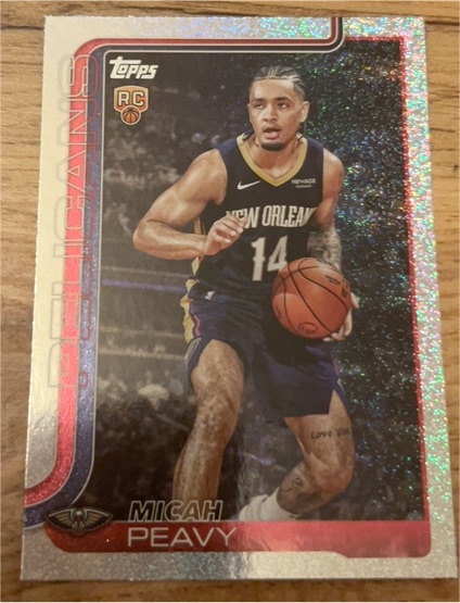 2025-26 Topps #241 Micah Peavy — front