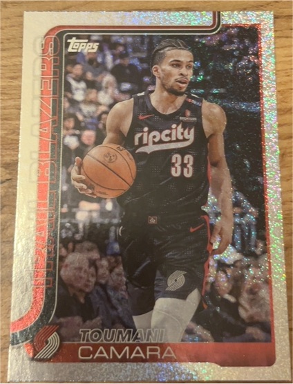 2025-26 Topps #128 Toumani Camara — front