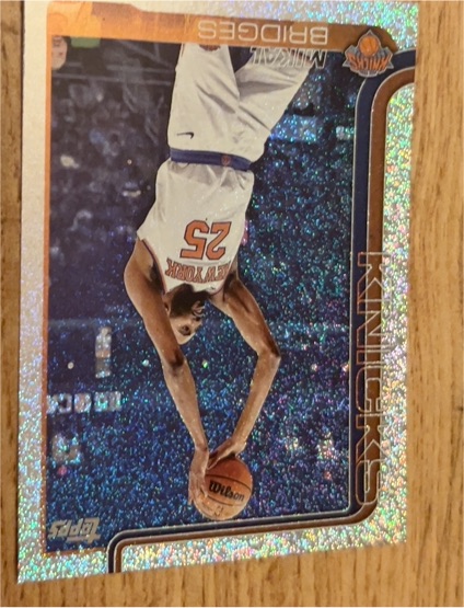 2025-26 Topps #18 Mikal Bridges — front