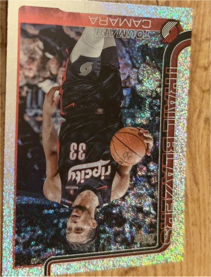 2025-26 Topps #128 Toumani Camara — front