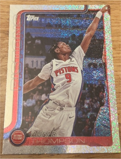 2025-26 Topps Basketball #44 Ausar Thompson — front