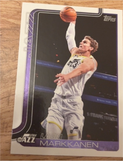 2025-26 Topps #129 Lauri Markkanen — front