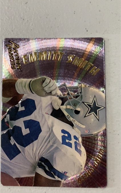 1994 Action Packed Warp Speed #WS1 Emmitt Smith — front