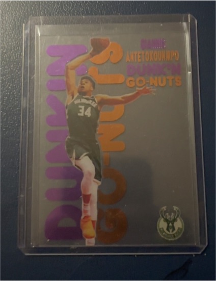 1998-99 Skybox E-X Century Dunk'n Go-Nuts Giannis Antetokounmpo — front