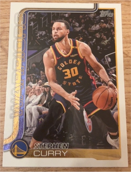 2025-26 Topps #135 Stephen Curry — front