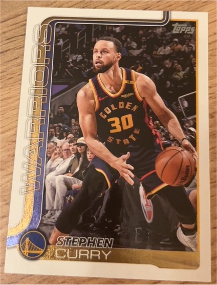 2025-26 Topps #135 Stephen Curry — front