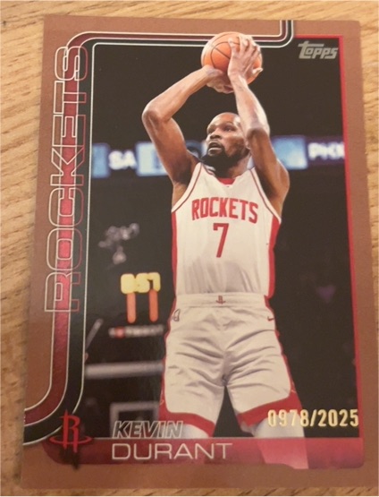 2025-26 Topps #157 Kevin Durant — front