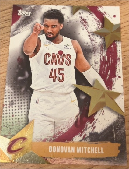2025-26 Topps Stars of NBA #SA-8 Donovan Mitchell — front