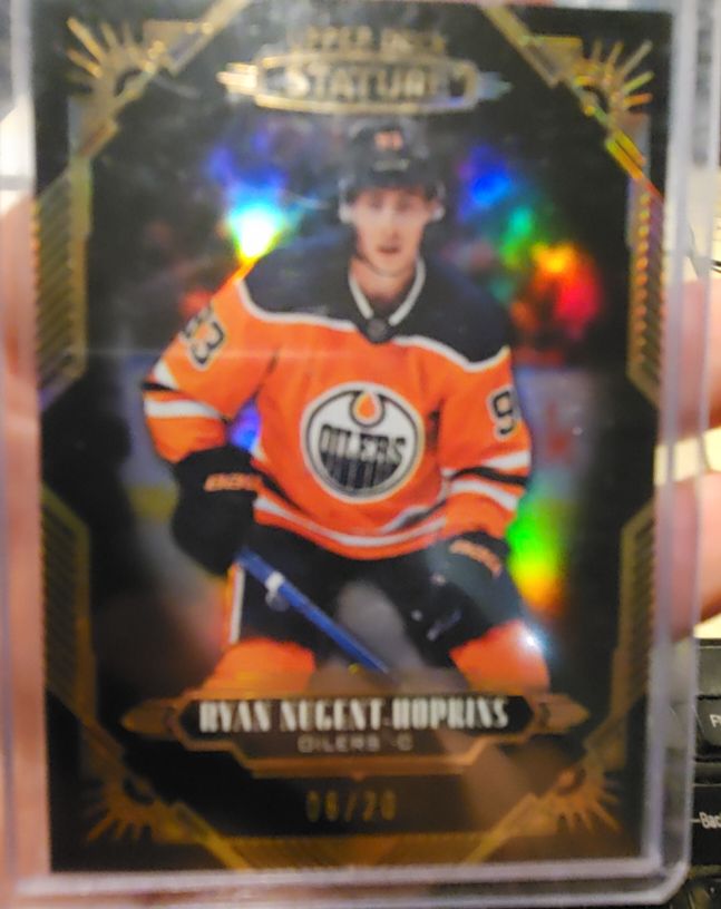 2020-21 Upper Deck Stature #42 Ryan Nugent-Hopkins — front