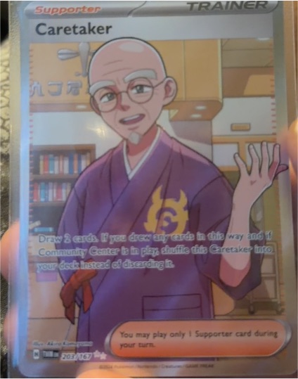 2024 Pokémon SV06: Twilight Masquerade #203 Caretaker — front