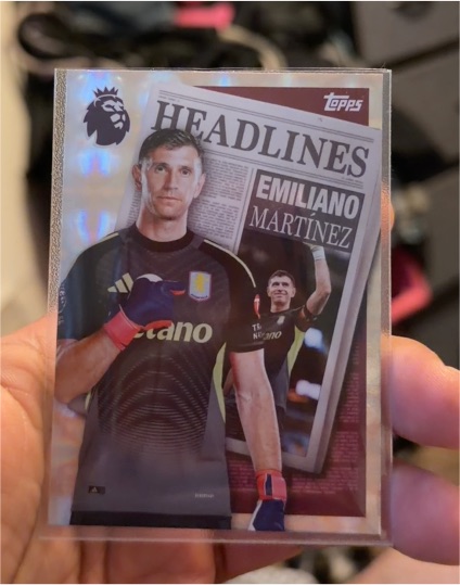 2025-26 Topps Premier League #442 Emiliano Martinez — front