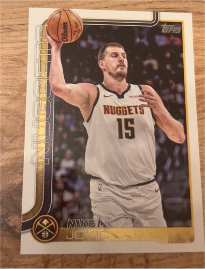 2025-26 Topps #101 Nikola Jokic — front