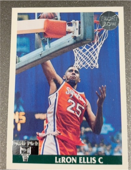 1991 Front Row #27 LeRon Ellis — front