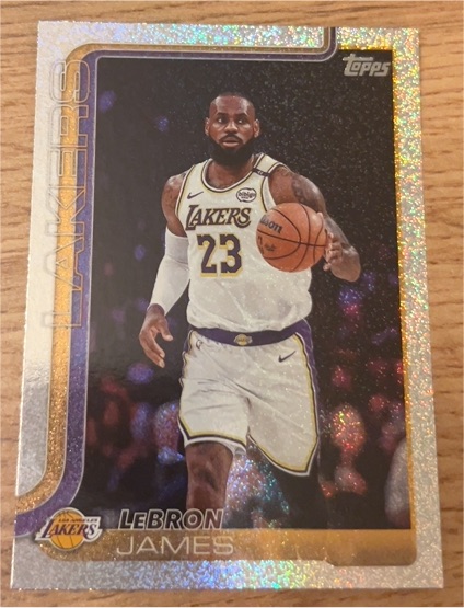2025-26 Topps #150 LeBron James — front