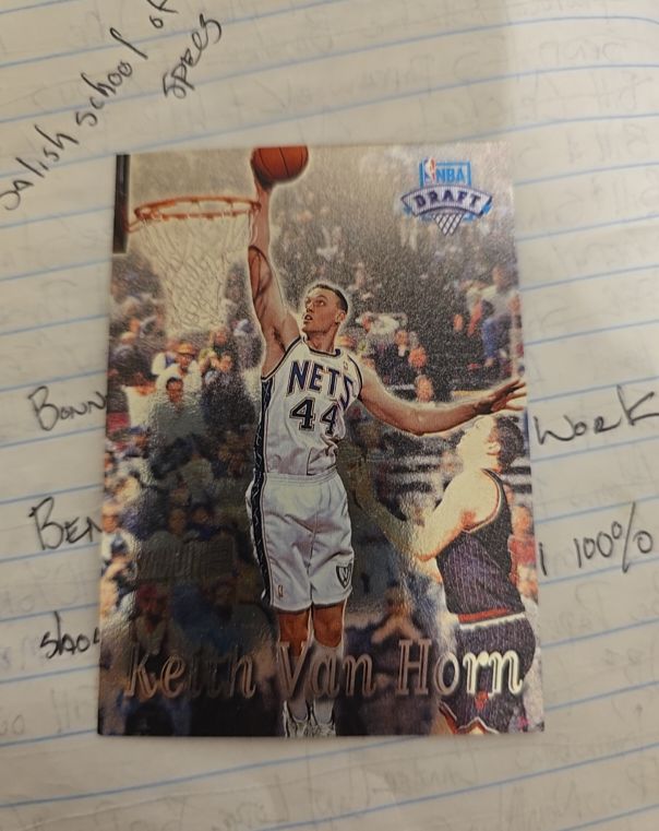 1997-98 Topps Stadium Club #203 Keith Van Horn Rookie — front
