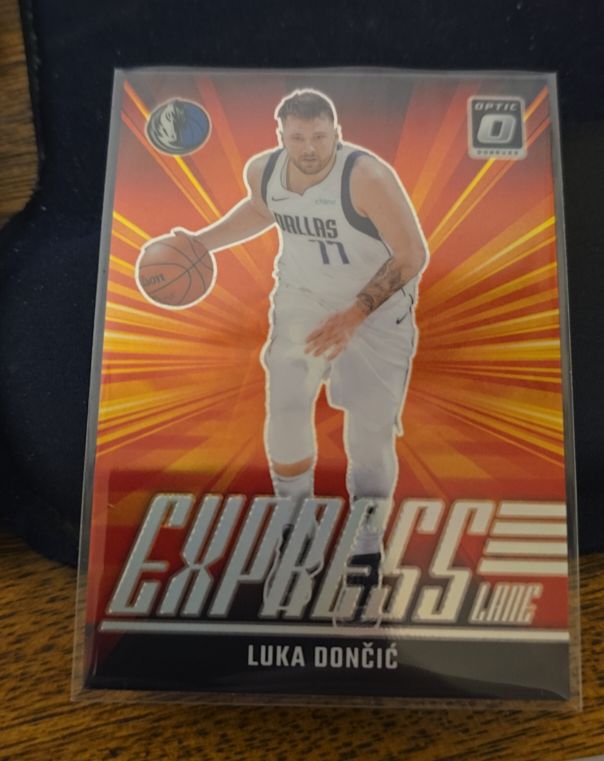 2024-25 Donruss Optic #6 Luka Dončić Express Lane — front