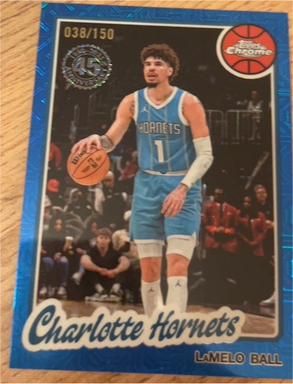 2025-26 Topps 1980-81 Topps Chrome #TC-LB LaMelo Ball — front
