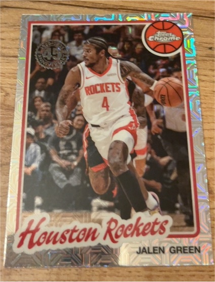 2025-26 Topps Chrome #TC-JG Jalen Green — front