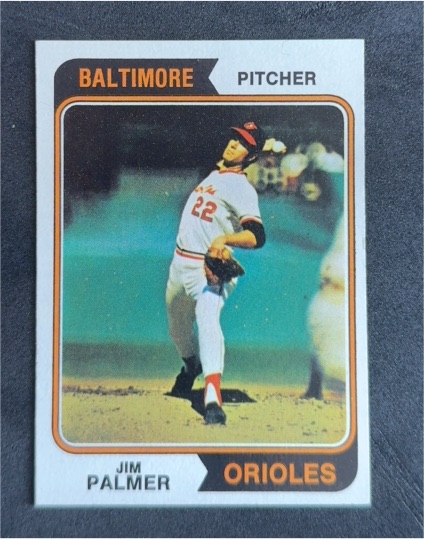 1974 Topps #40 Jim Palmer — front
