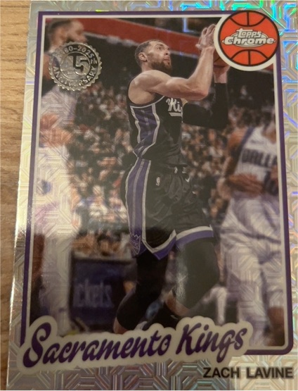 2025-26 Topps Chrome #TC-ZL Zach Lavine — front