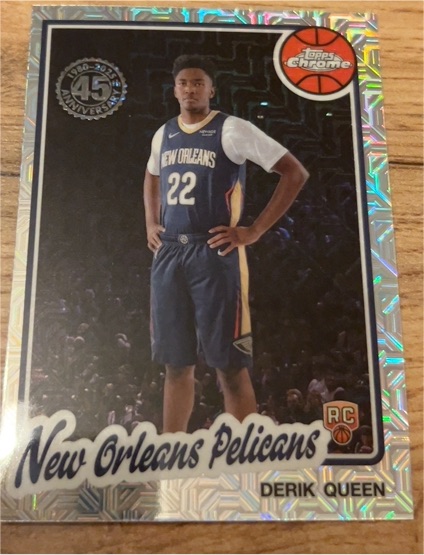 2025-26 Topps Chrome #TC-DQ Derik Queen — front