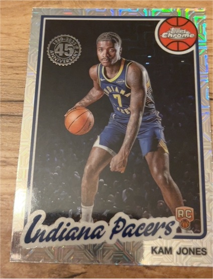 2025-26 Topps Chrome #RC Kam Jones — front