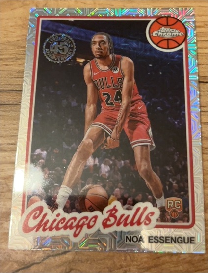 2025-26 Topps Chrome #TC-NE Noa Essengue — front