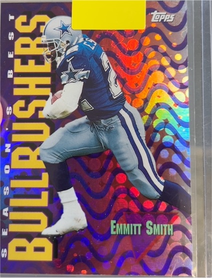 1999 Topps Season's Best #SB5 Emmitt Smith — front