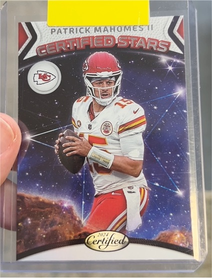 2024 Panini Certified #17 Patrick Mahomes II Certified Stars — front
