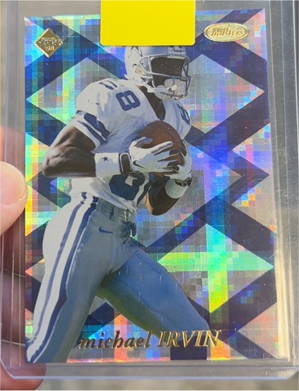 1998 Collector's Edge Masters #SM11 Michael Irvin — front