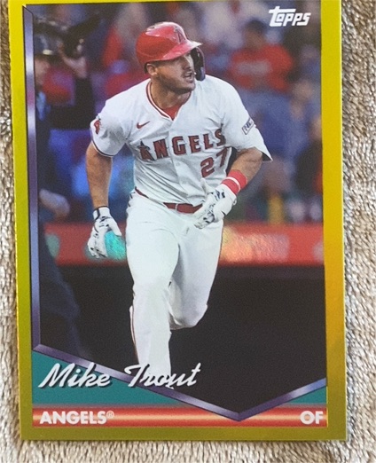 2024 Topps Archives #217 Mike Trout — front