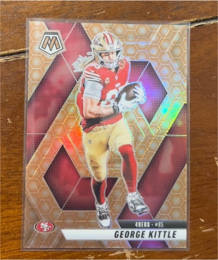 2021 Panini Mosaic #85 George Kittle — front