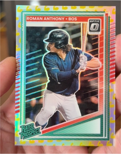 2025 Donruss Optic #155 Roman Anthony — front
