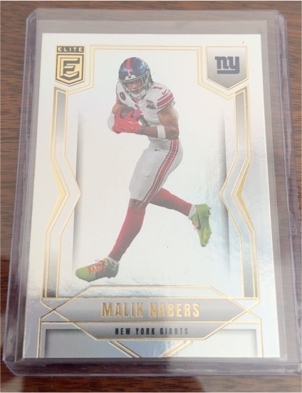 2025 Panini Donruss Elite #5 Malik Nabers — front