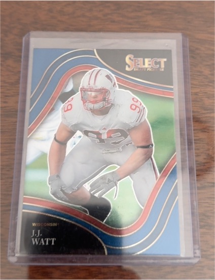 2022 Panini Select Draft Picks #175 J.J. Watt — front