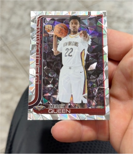 2025-26 Topps Basketball #213 Derik Queen — front